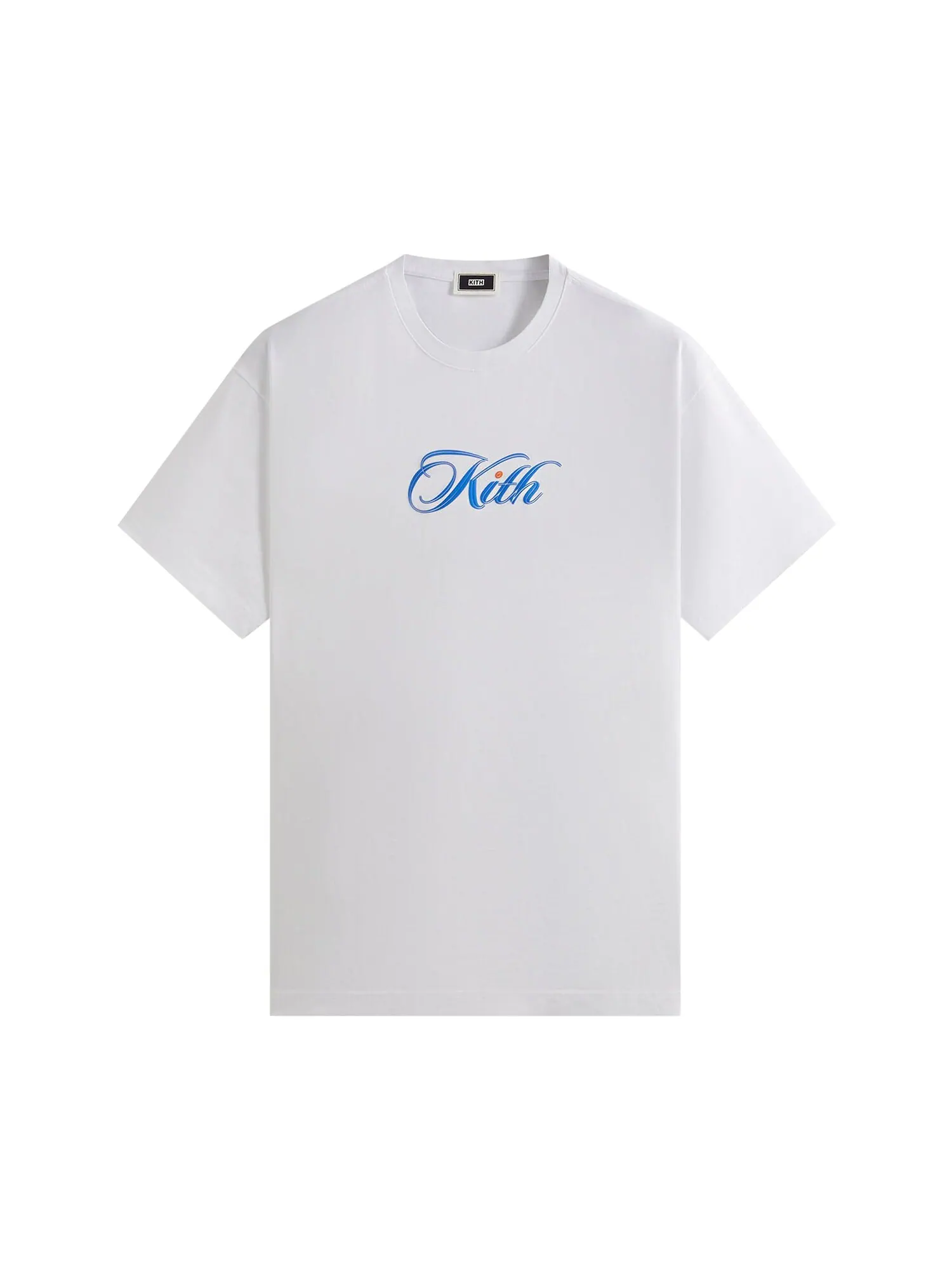 Футболка с логотипом Kith Cursive — изображение 1 из 2, белый