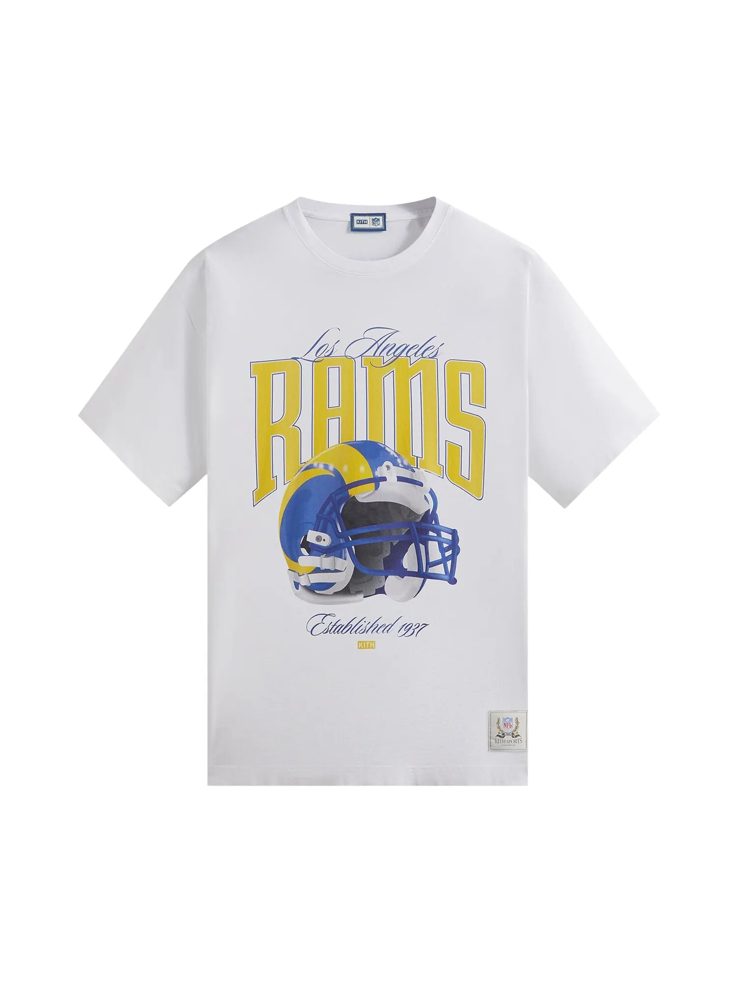 Kith For The NFL: винтажная футболка Rams Белая — изображение 1 из 1, белый