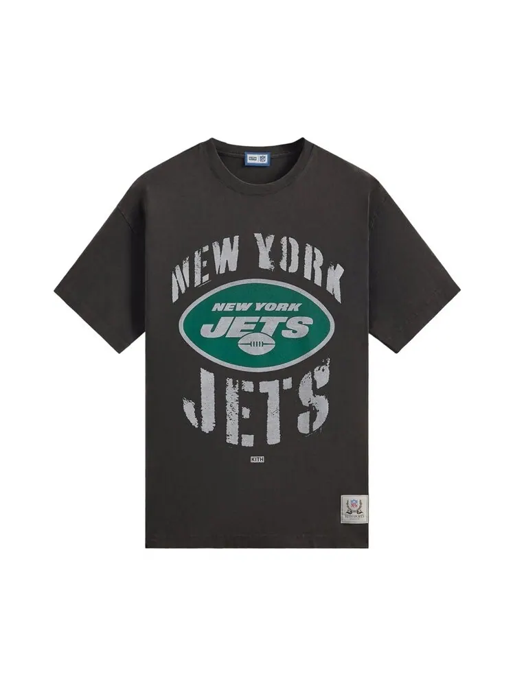 Футболка Kith For the NFL: Jets Vintage Tee — изображение 1 из 2, черный