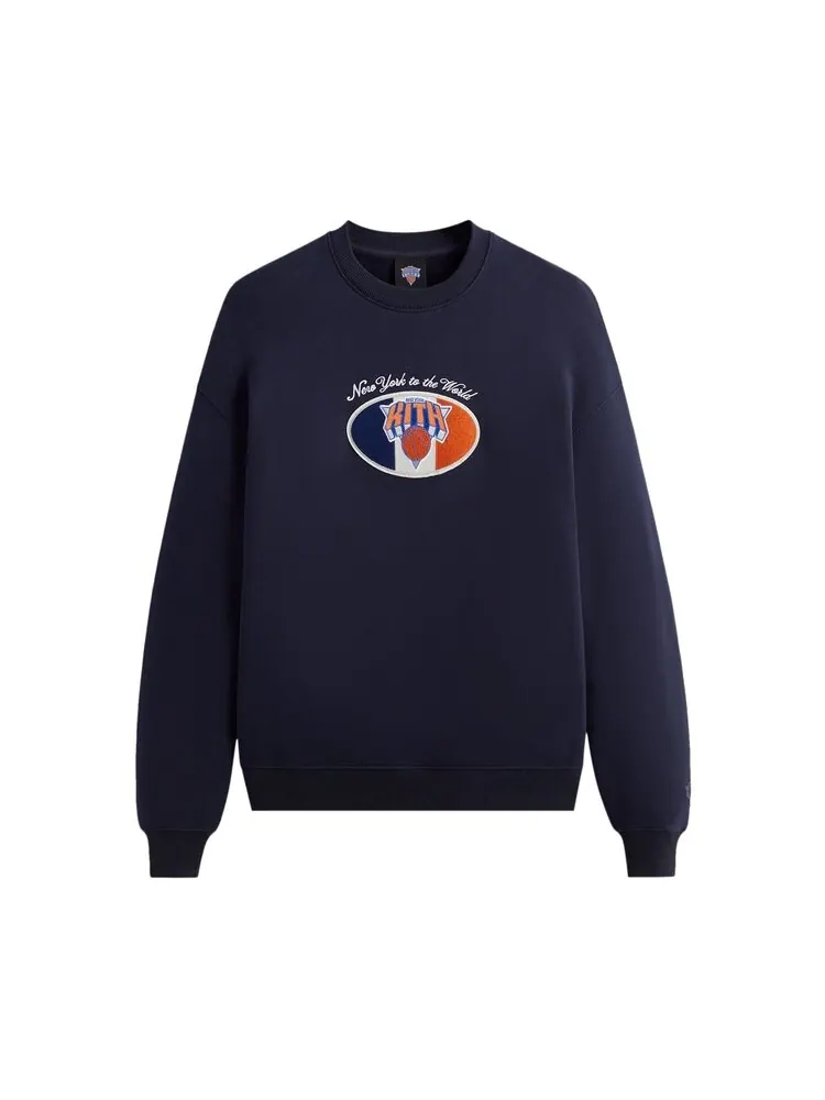 Толстовка Kith For The New York Knicks NY Insignia Nelson Crewneck — изображение 1 из 2, синий