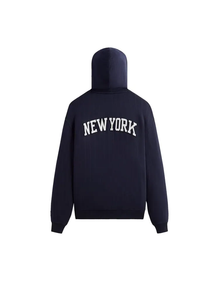 Худи Kith For The New York Knicks NY Pinstripe Williams Iii 'Nocturnal' — изображение 2 из 2, синий