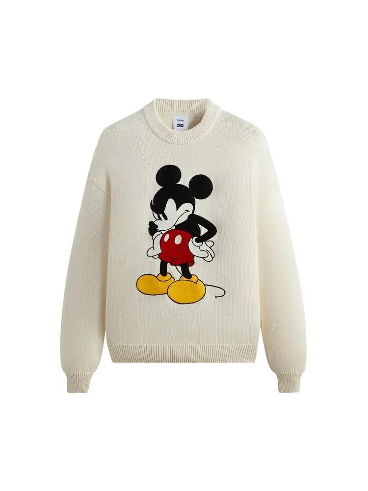 Свитер Kith For Mickey & Friends Mickey Crewneck 'Sandrift' — изображение 1 из 2, бежевый