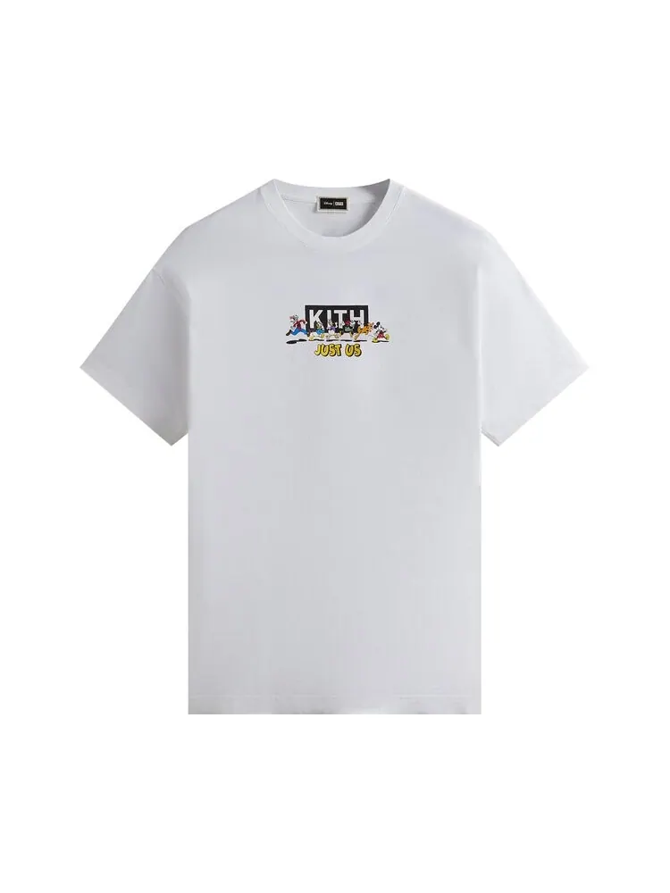 Футболка Kith For Mickey & Friends Family Vintage 'White' — изображение 1 из 2, белый