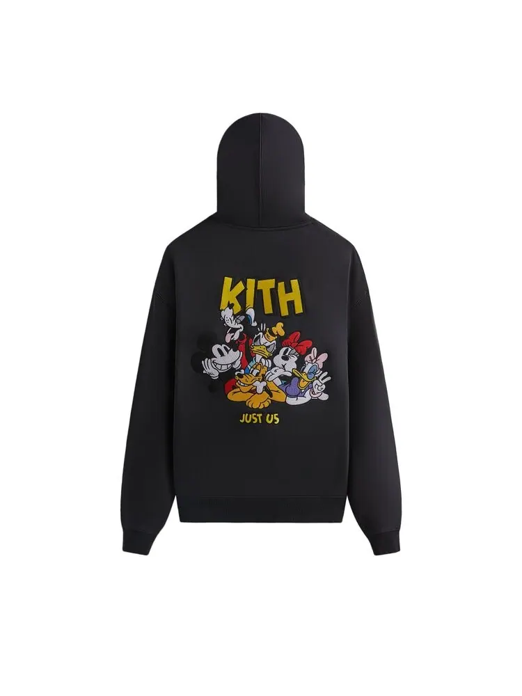 Худи Kith For Mickey & Friends Just Us Williams III 'Black' — изображение 2 из 2, черный