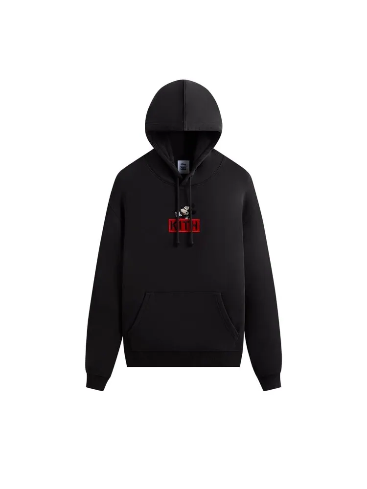 Худи Kith For Mickey & Friends Cyber Monday Mickey Classic Logo 'Black' — изображение 1 из 2, черный