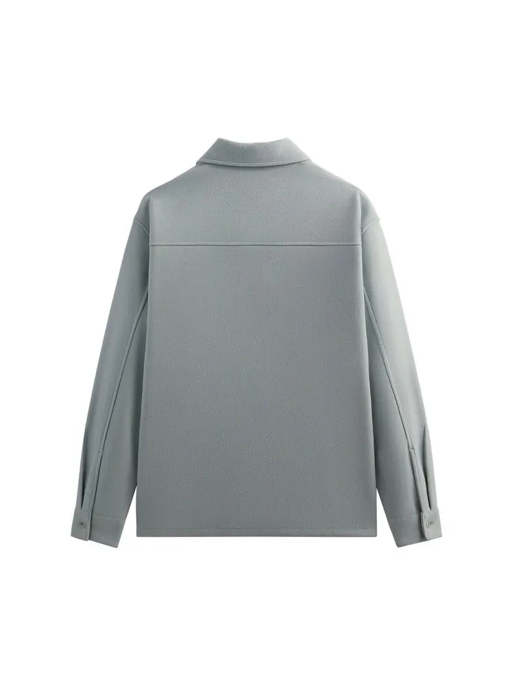 Джерси Kith Felted Jersey Ace Buttondown, Brine — изображение 2 из 2, зеленый