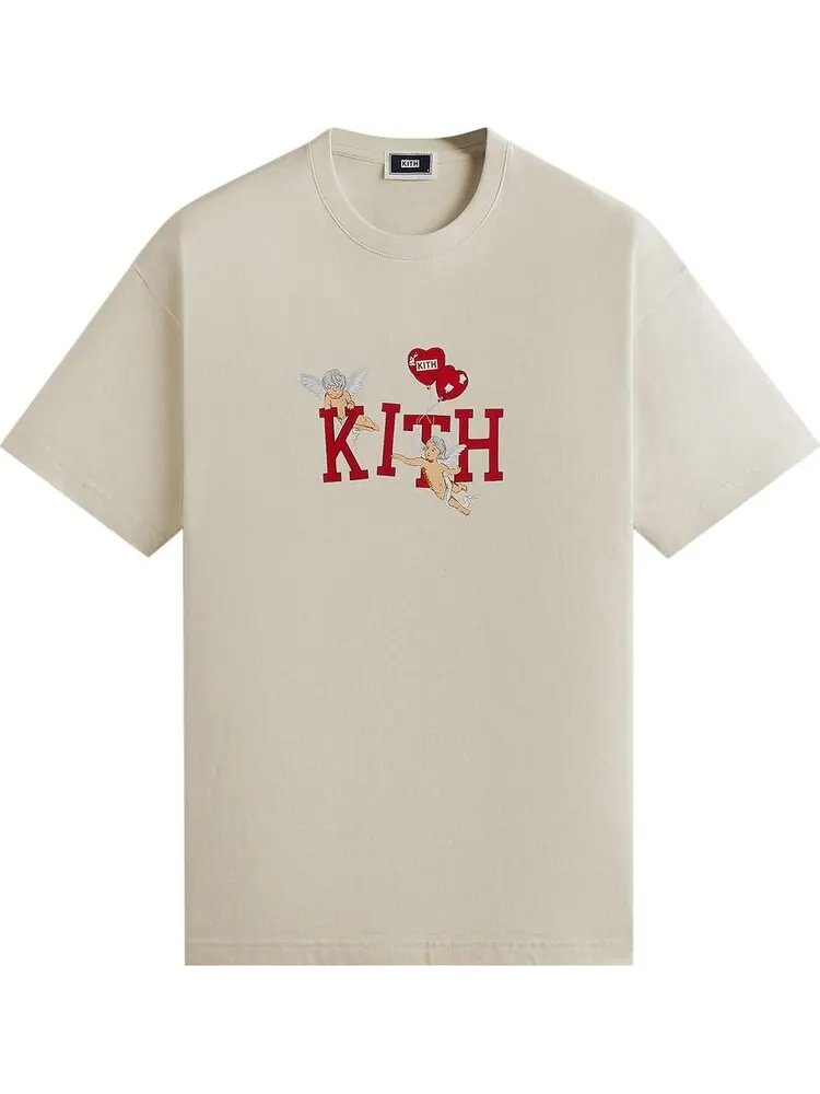 Футболка Kith Cupid IV 'Sandrift' — изображение 1 из 2, бежевый