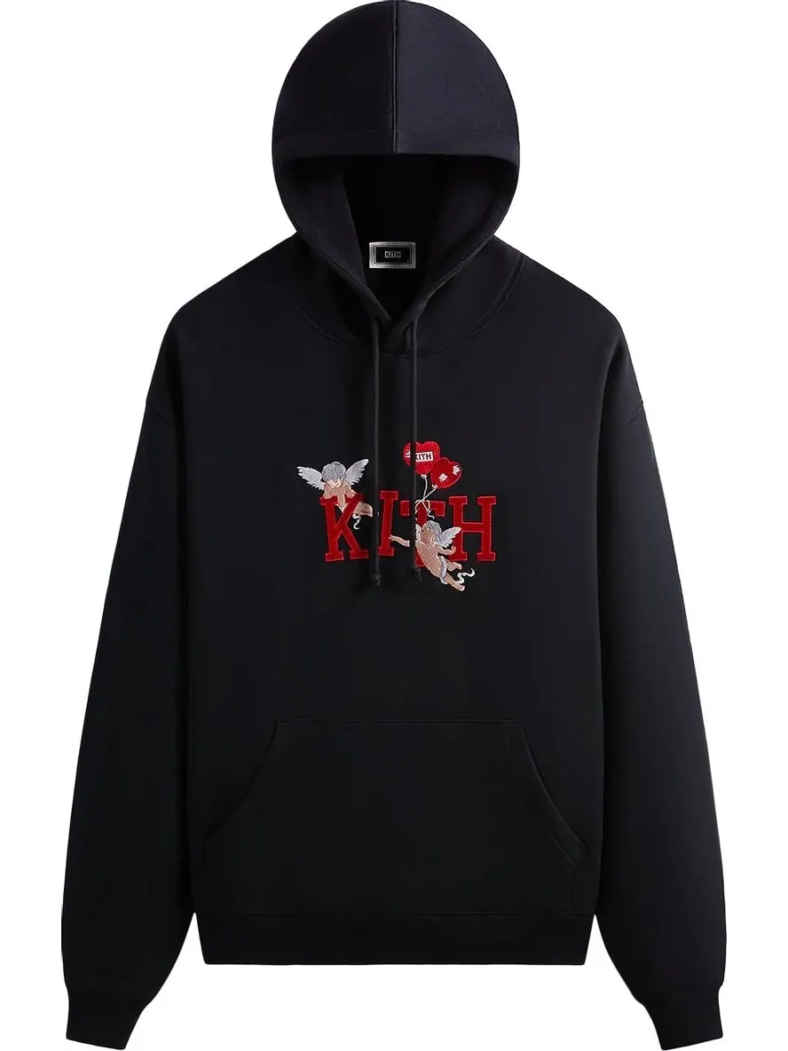 Худи Kith Cupid IV Williams III 'Black' — изображение 1 из 2, черный
