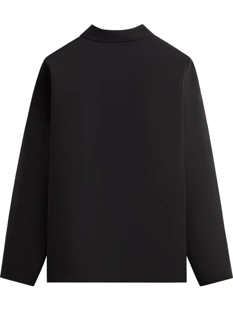 Поло Kith 101 Kayson Snap Front 'Black' — изображение 2 из 2, черный