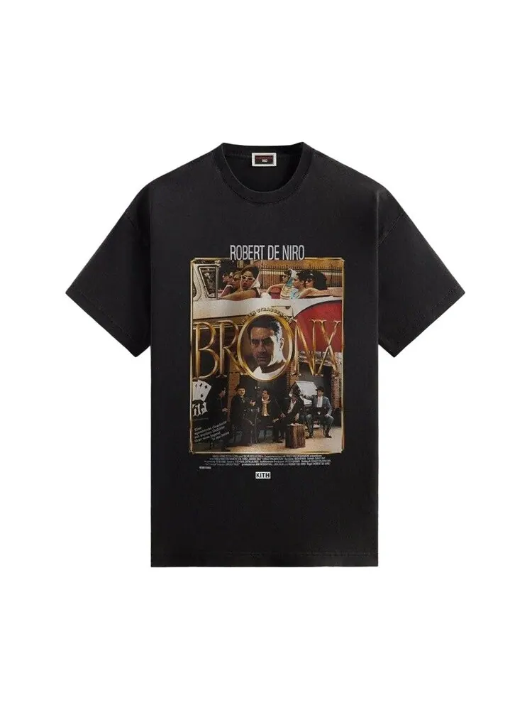 Футболка Kith For A Bronx Tale German Poster Vintage Tee — изображение 1 из 1, черный