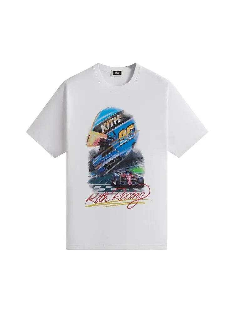 Футболка Kith F1 Vintage Tee — изображение 1 из 1, белый