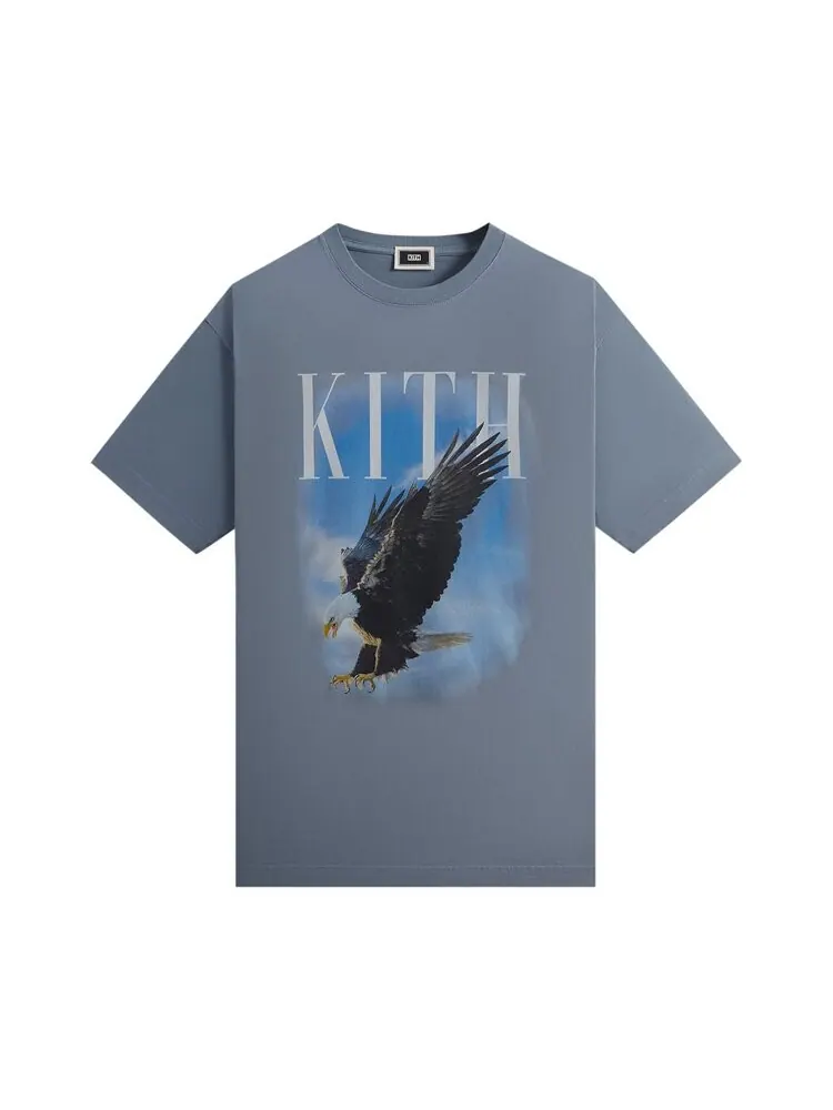 Футболка Kith Eagle Vintage Tee — изображение 1 из 2, синий