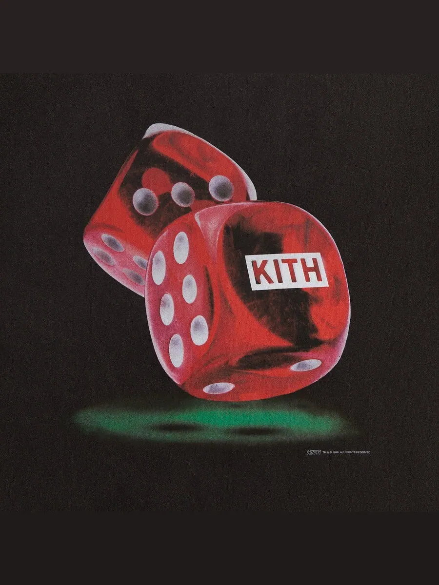 Футболка Kith High Stakes Vintage — изображение 3 из 4, черный