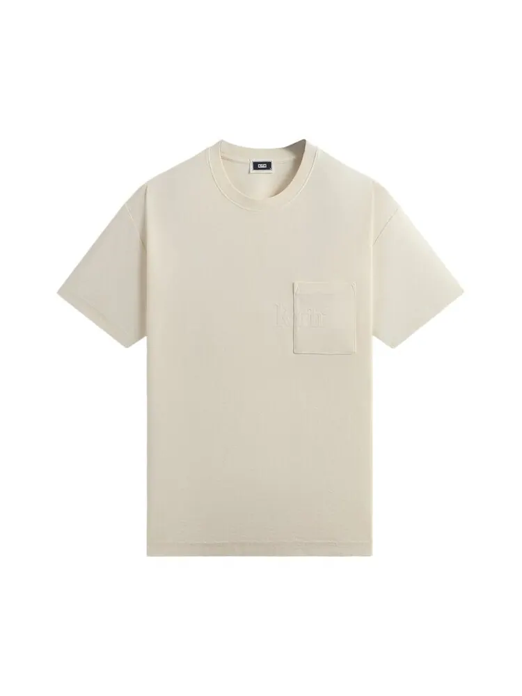 Футболка Kith Quinn Tee — изображение 1 из 1, бежевый