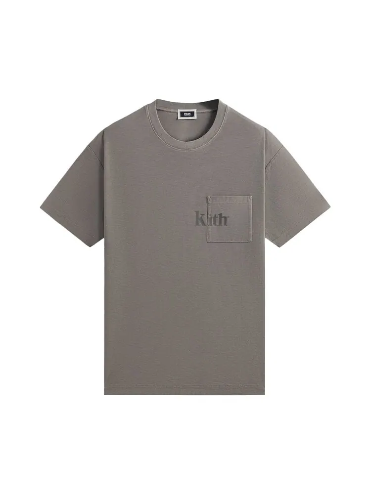 Футболка Kith Quinn Tee — изображение 1 из 1, серый
