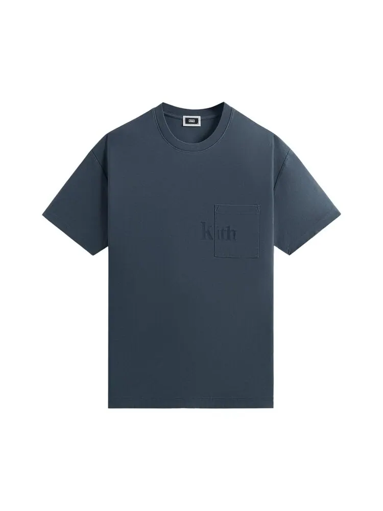 Футболка Kith Quinn Tee — изображение 1 из 1, синий