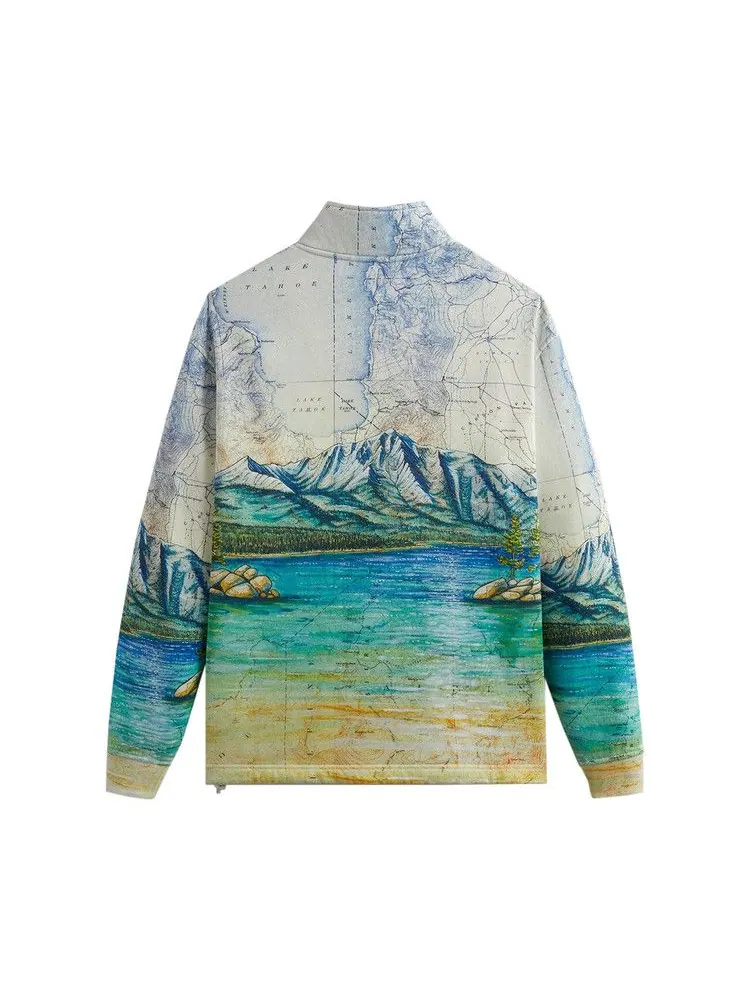 Толстовка Kith For Columbia Lake Tahoe Quarter Zip — изображение 2 из 2, мел
