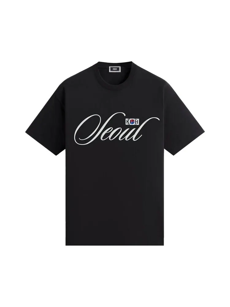 Футболка Kith Seoul Tee — изображение 1 из 1, черный