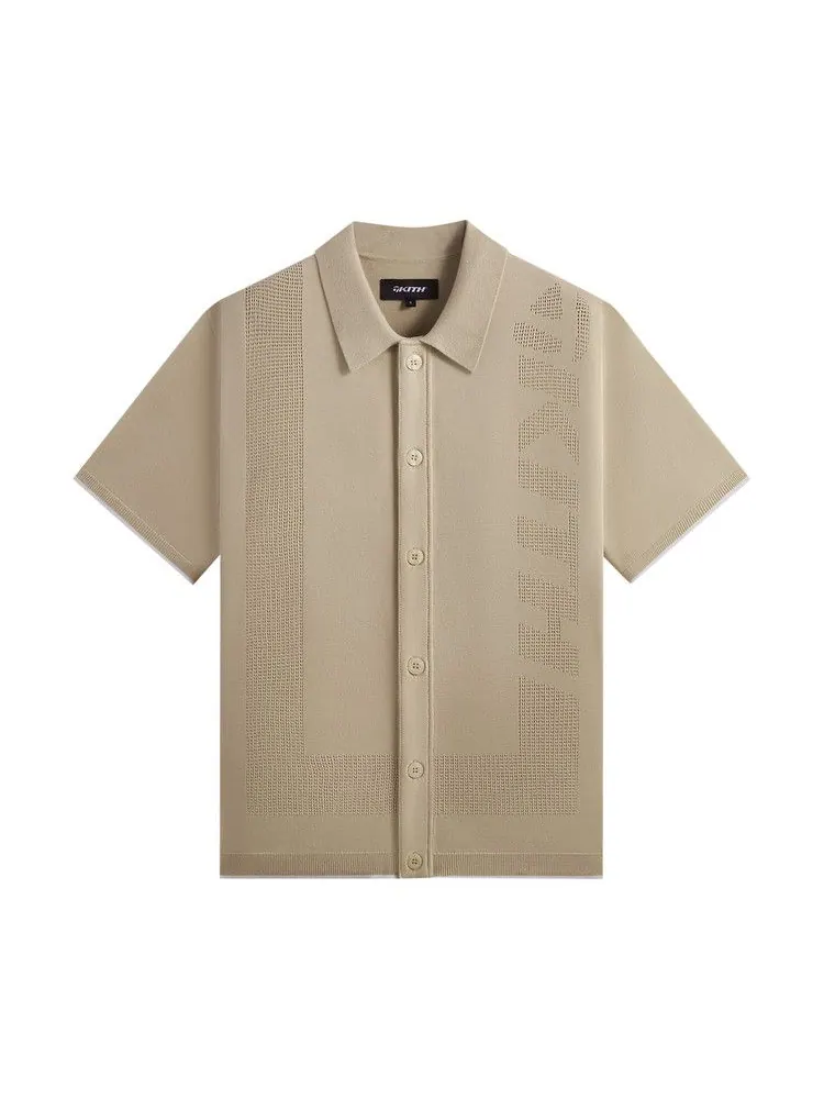 Топ Kith For TaylorMade Pin High Button Down, Malt — изображение 1 из 1, бежевый