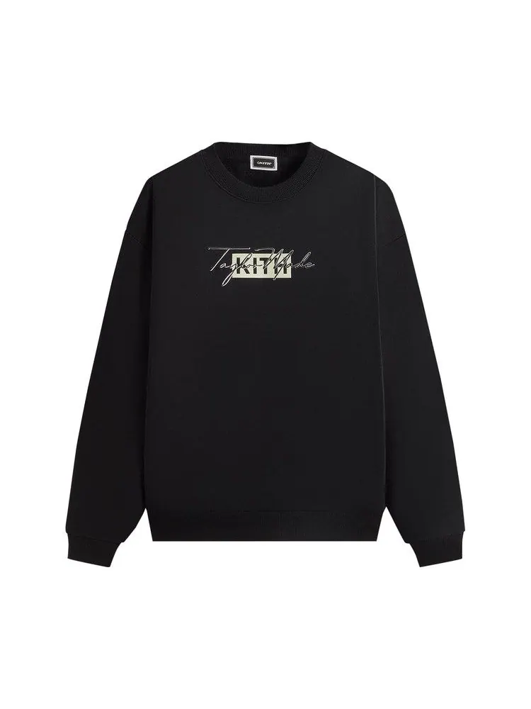 Свитер Kith For TaylorMade Script Nelson Crewneck — изображение 1 из 2, черный