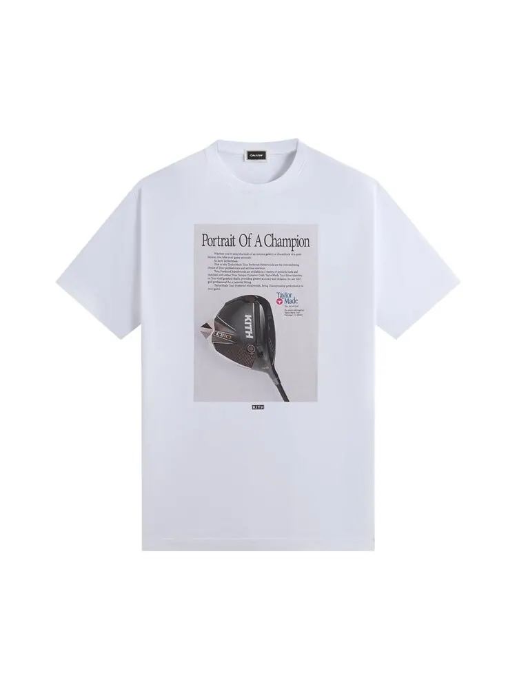 Футболка Kith For TaylorMade Champion Vintage Tee — изображение 1 из 1, белый