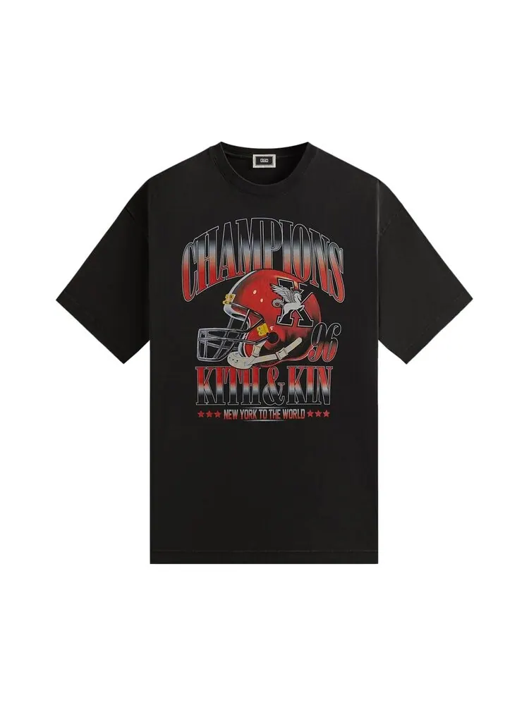 Футболка Kith & Kin Champions 1996 Vintage Tee — изображение 1 из 1, черный