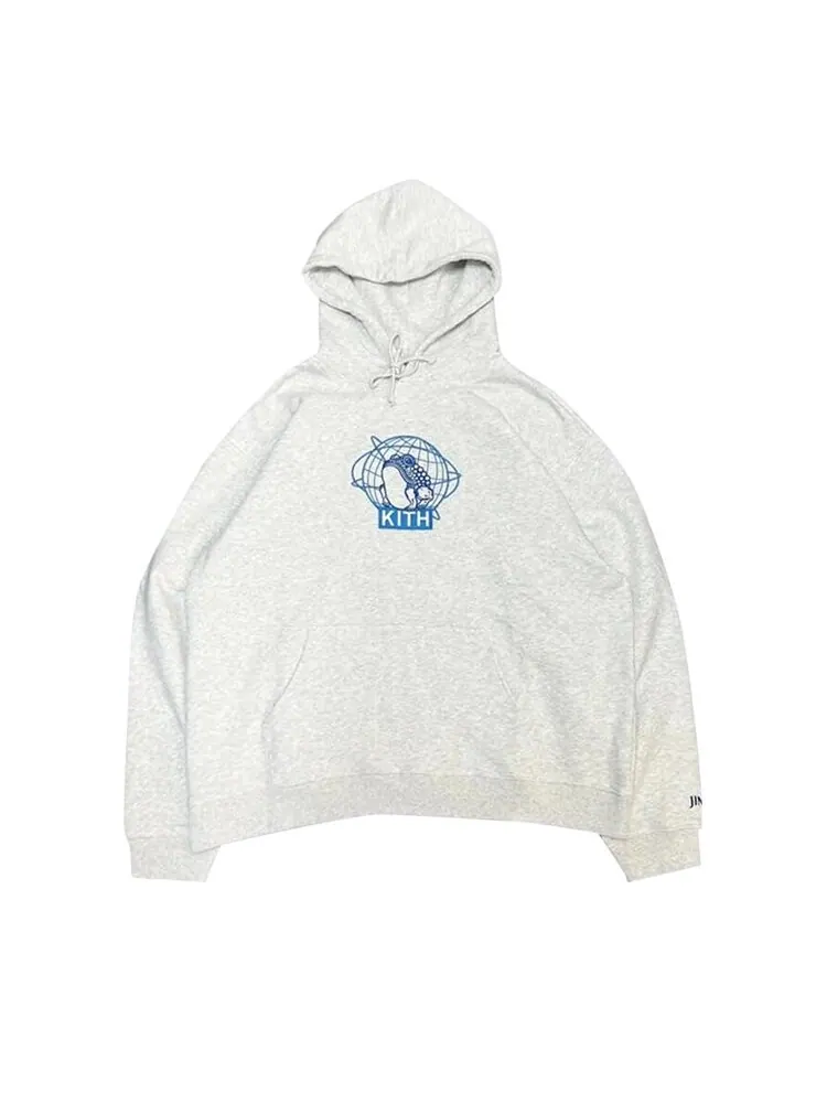 Худи Kith For Jinro Williams III Hoodie — изображение 1 из 1, светлый серый