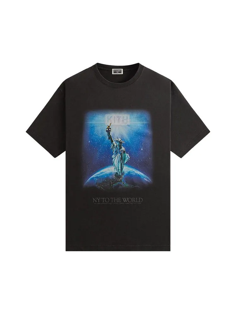Футболка Kith Worldwide Vintage Tee — изображение 1 из 2, черный