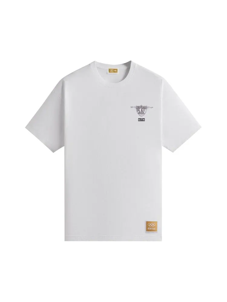 Футболка Kith For Olympics Heritage Paris 1924 Vintage Tee — изображение 1 из 2, белый