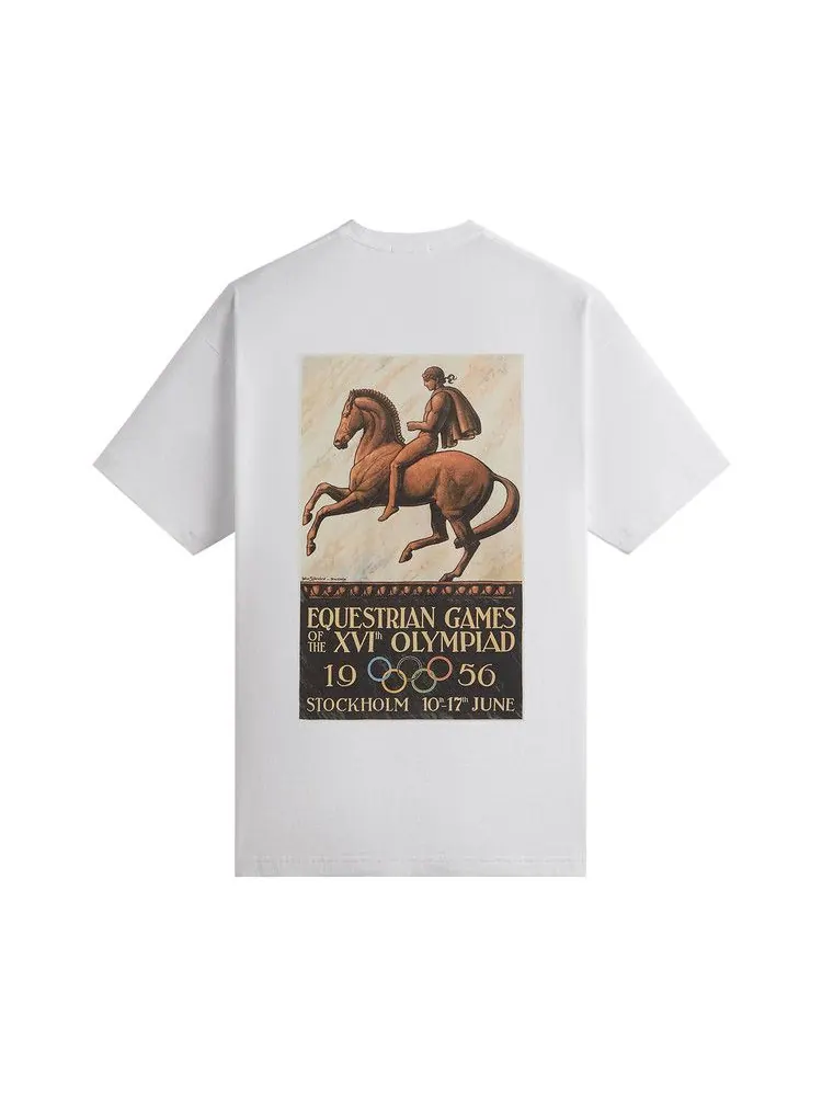 Футболка Kith For Olympics Heritage Stockholm 1956 Vintage Tee — изображение 2 из 2, белый