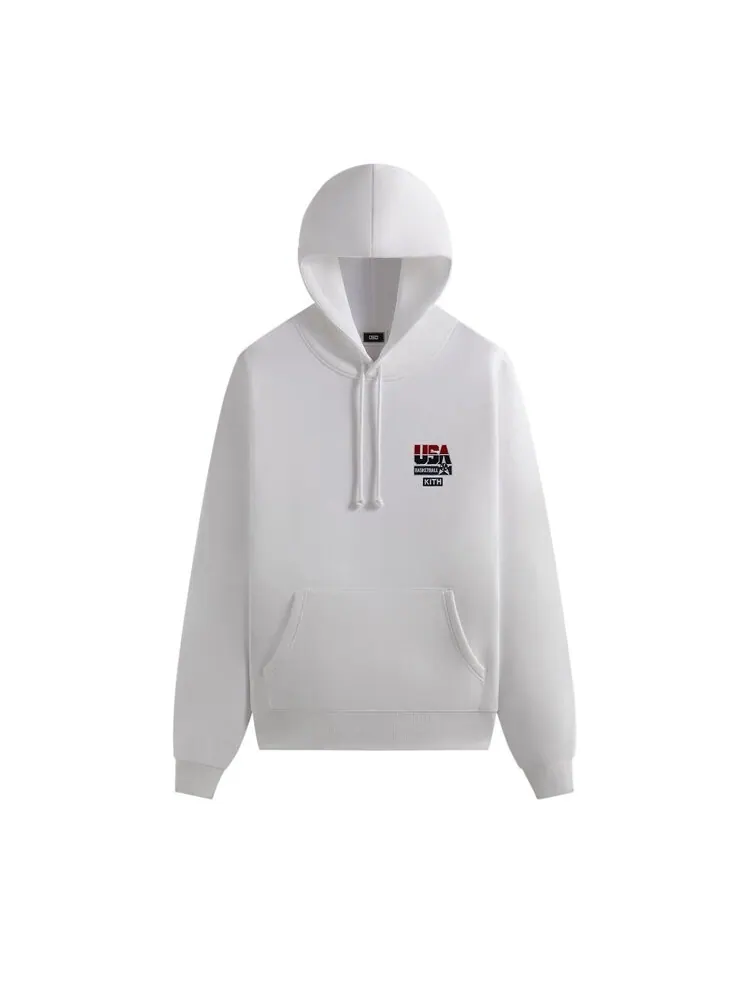 Худи Kith For USA Basketball Legend Vintage Nelson Hoodie — изображение 1 из 1, белый