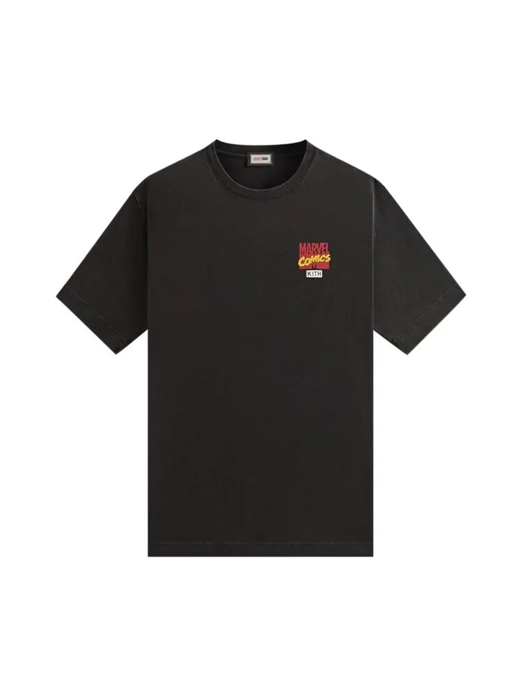 Футболка Kith x Marvel Universe Vintage Tee — изображение 1 из 2, черный