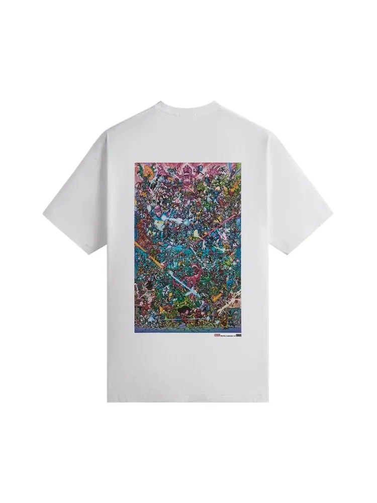 Футболка Kith x Marvel Universe Vintage Tee — изображение 2 из 2, белый