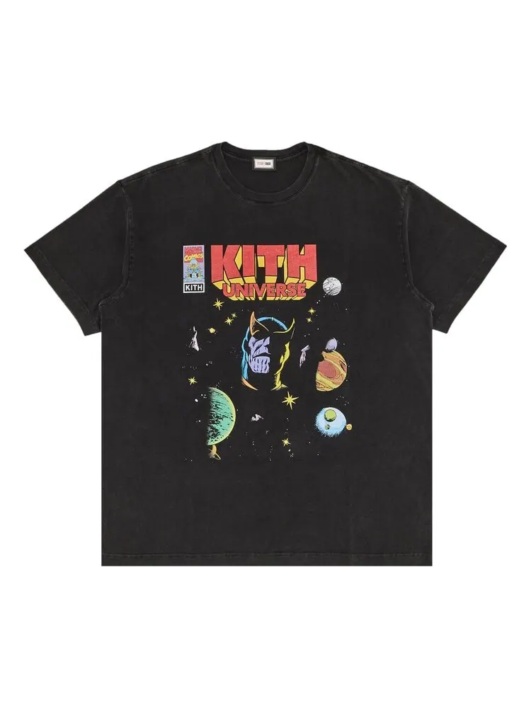 Футболка Kith x Marvel Infinity Vintage Tee — изображение 1 из 3, черный