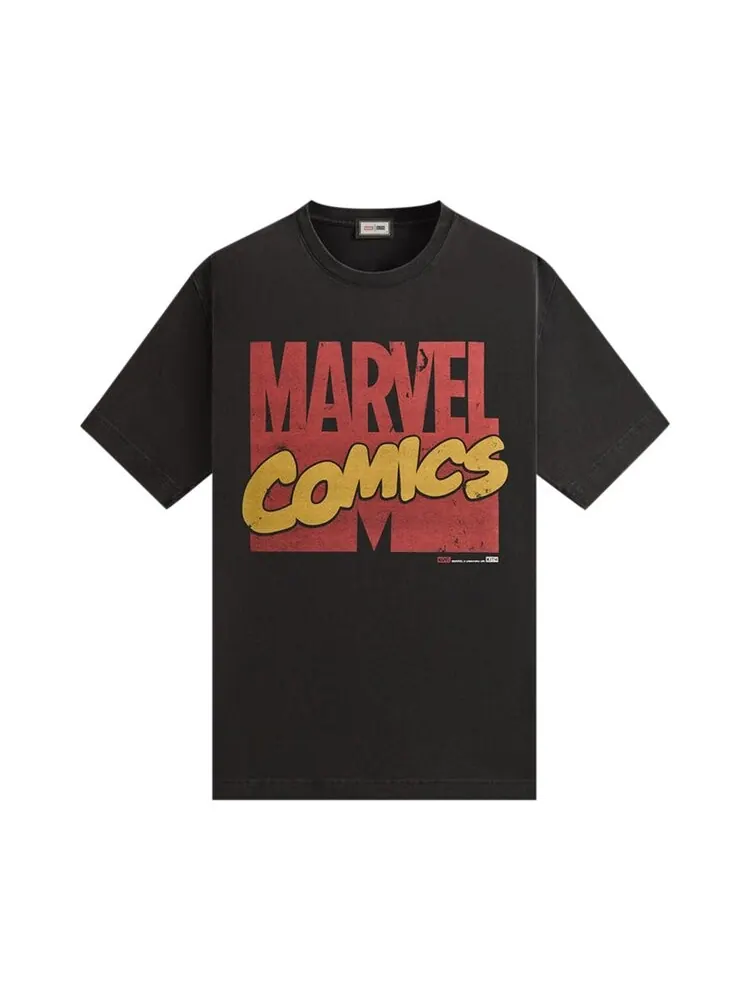 Футболка Kith x Marvel Comics Vintage Tee — изображение 1 из 2, черный