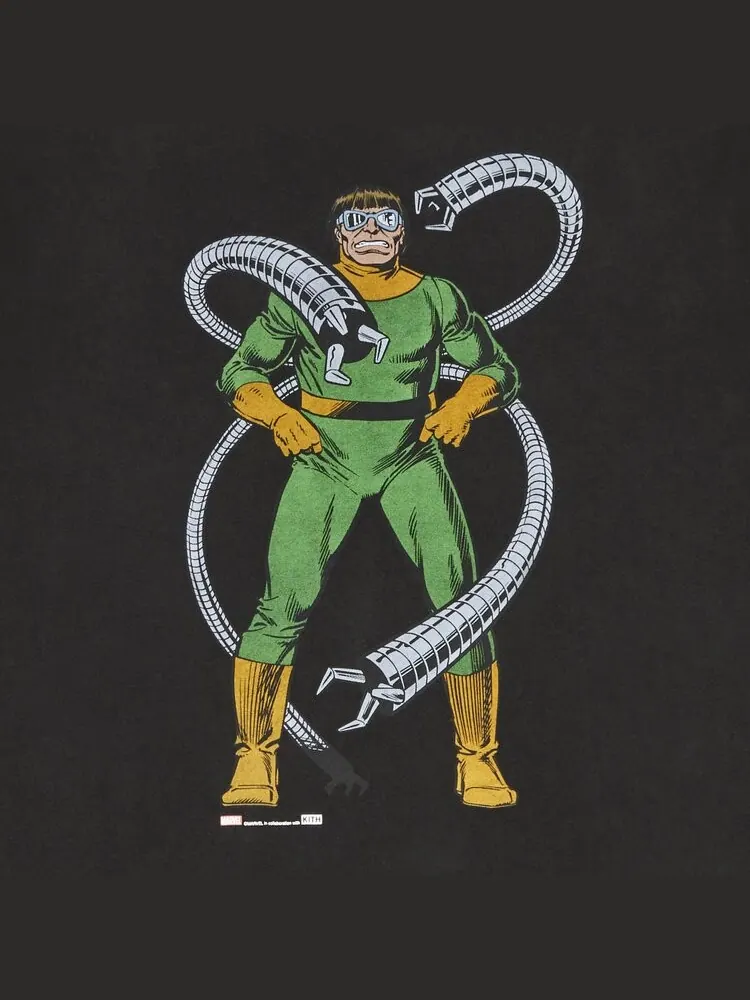 Футболка Kith x Marvel Doc Ock Vintage Tee — изображение 3 из 3, черный
