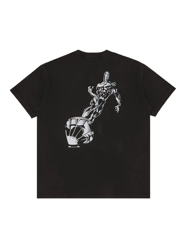 Футболка Kith x Marvel Silver Surfer Vintage Tee — изображение 2 из 3, черный