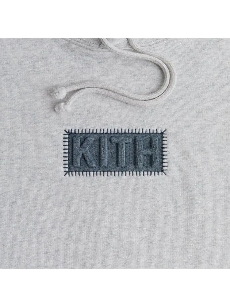 Худи Kith Classic Logo Williams III Hoodie, Elevation — изображение 3 из 3, серый