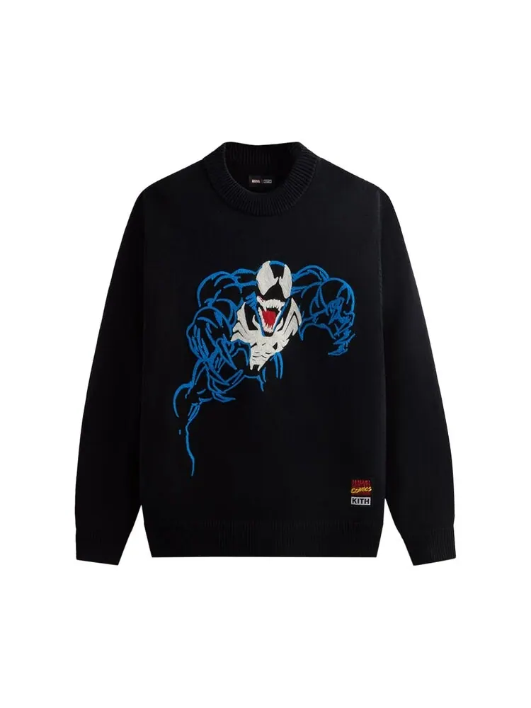 Свитер Kith x Marvel Venom Lewis Crewneck Sweater — изображение 1 из 2, черный