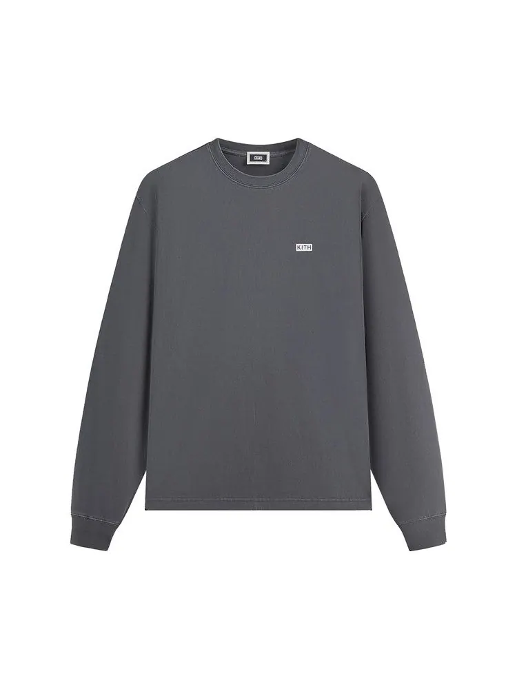 Футболка Kith Long Sleeve LAX Tee, Asteroid — изображение 1 из 2, серый