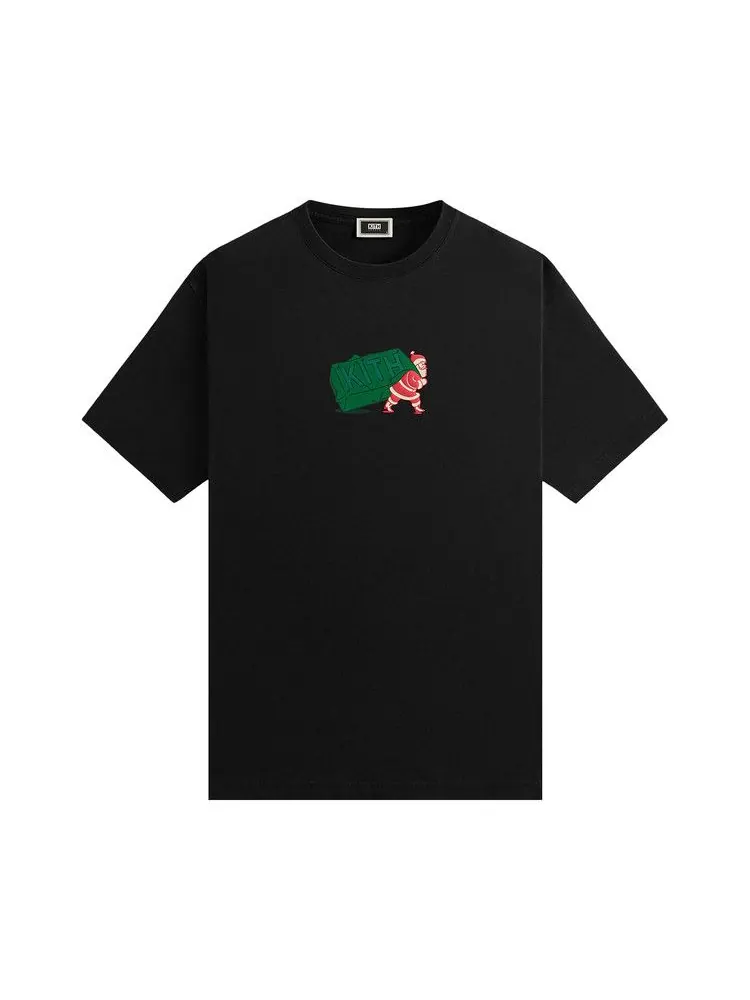 Футболка Kith Comic Santa Tee — изображение 1 из 2, черный