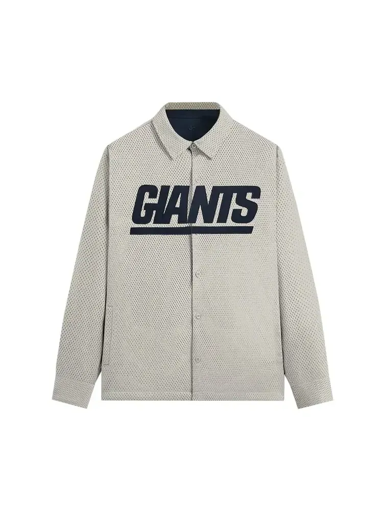 Ветровка-рубашка Kith & 47 for the NFL — изображение 1 из 2, бежевый