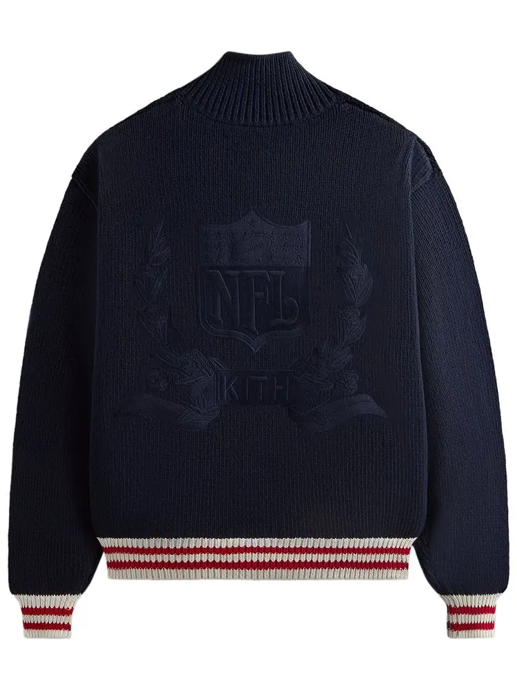 Свитер Kith & '47 for the NFL: Giants Wyona Full Zip Sweater 'Nocturnal' — изображение 2 из 2, ночной
