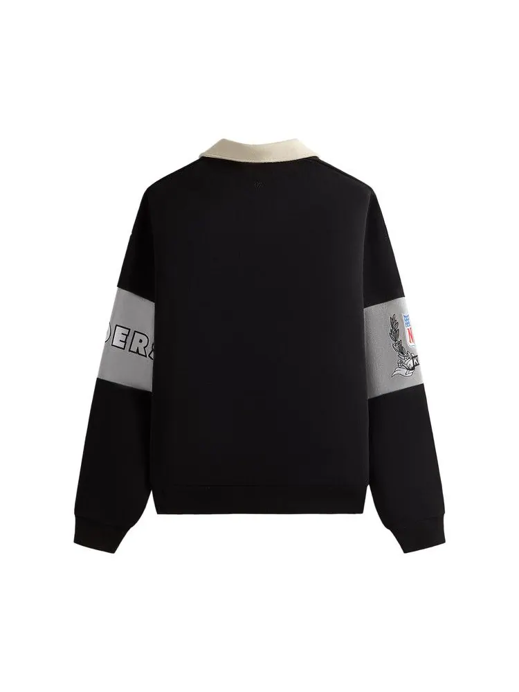 Пуловер Kith &, 47 for the NFL: Raiders Nelson Collared Pullover — изображение 2 из 2, черный