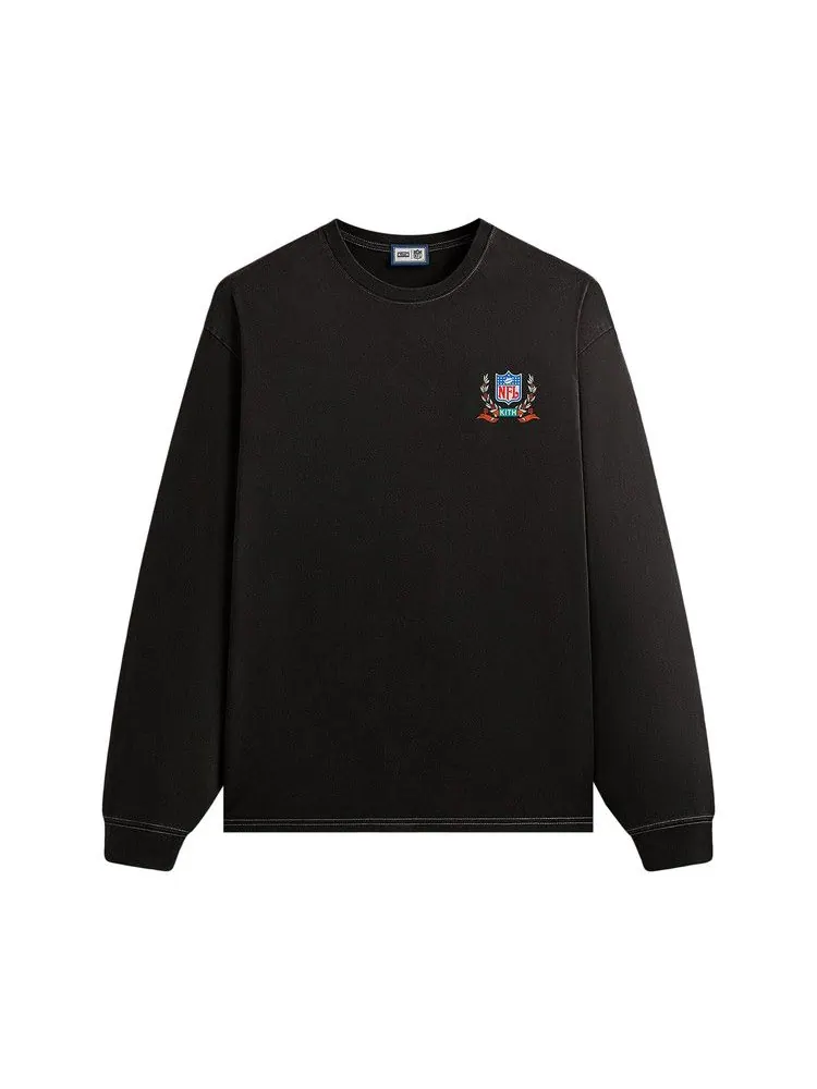 Футболка Kith &, 47 for the NFL: Dolphins Vintage Long-Sleeve Tee — изображение 1 из 2, черный