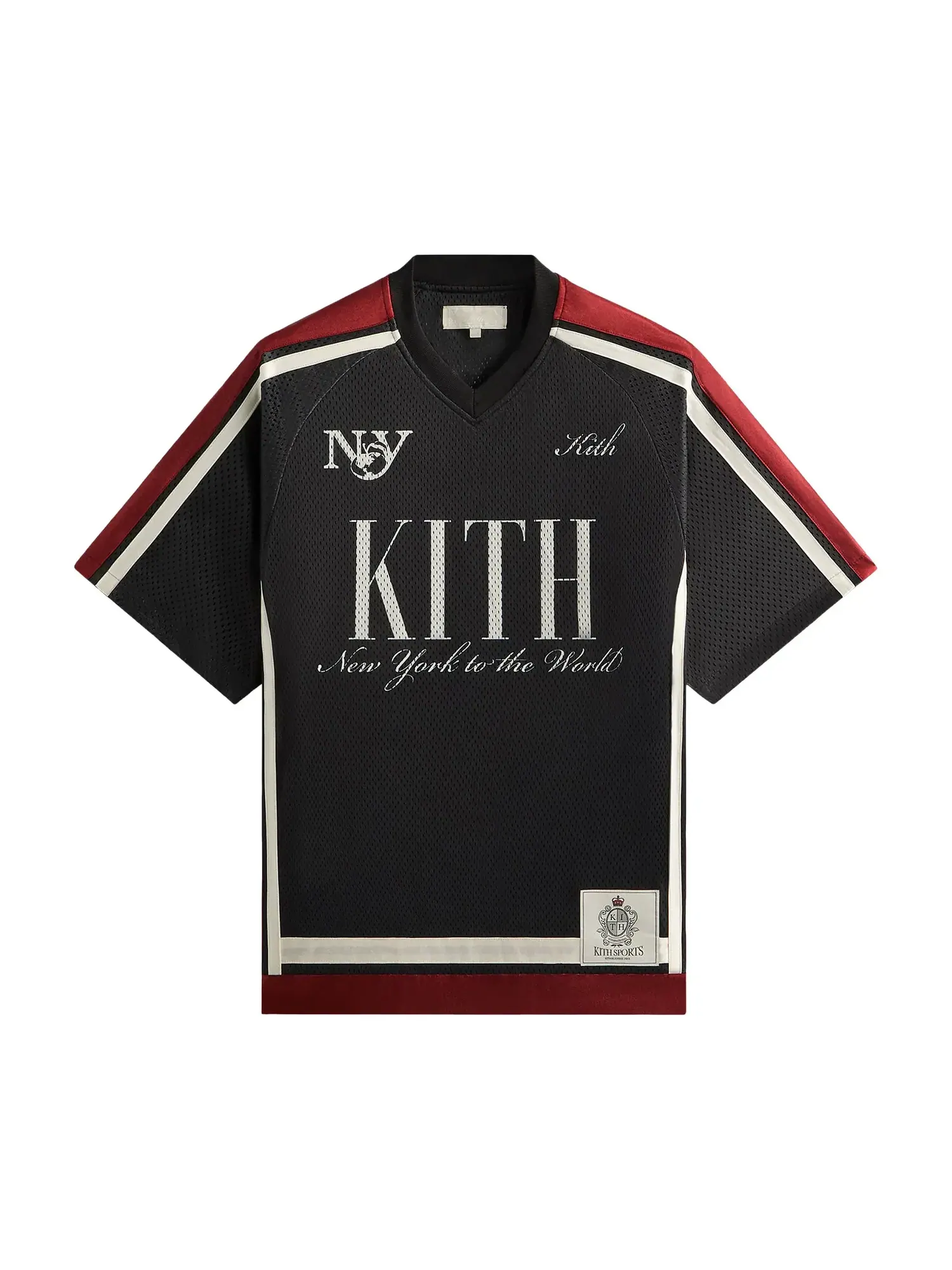 Сетчатая футболка Kith Mesh Leon — изображение 1 из 2, черный