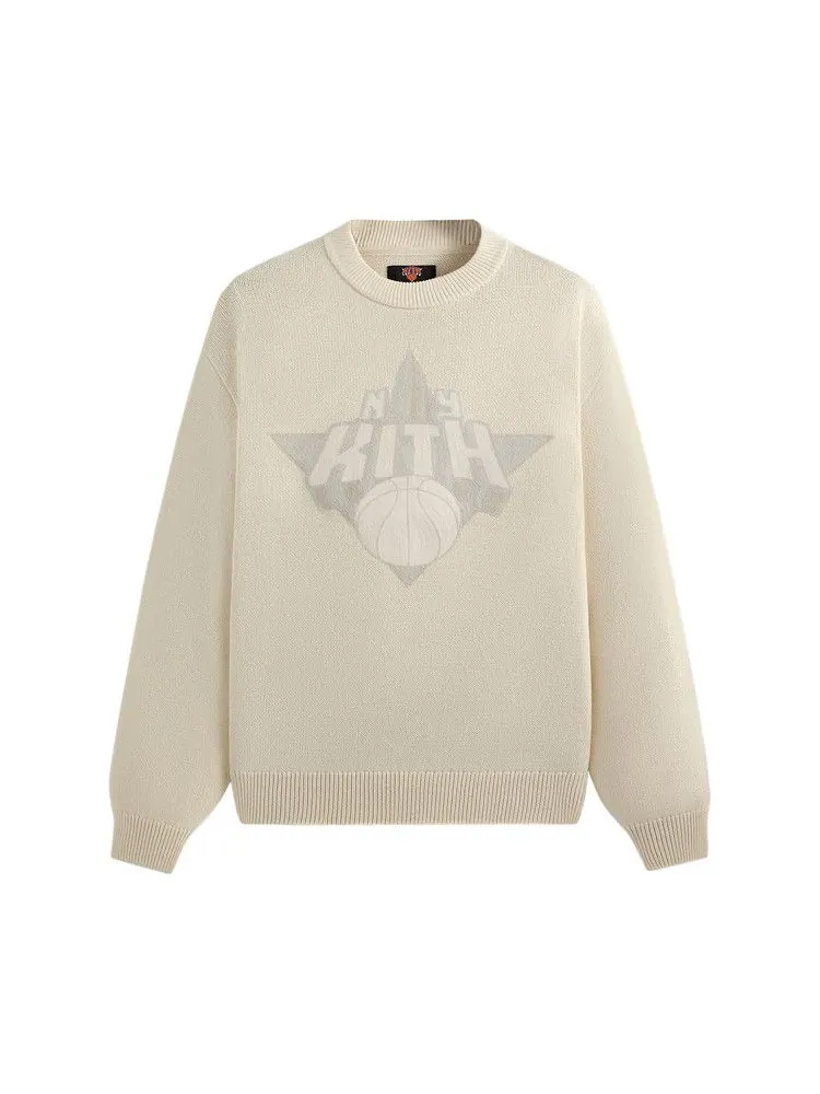 Свитер Kith For The New York Knicks Empire Lewis Sweater, Sandrift — изображение 1 из 2, бежевый
