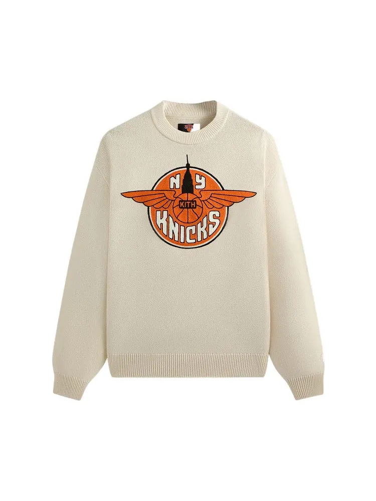 Свитер Kith For The New York Knicks Wings Lewis Sweater, Sandrift — изображение 1 из 2, бежевый