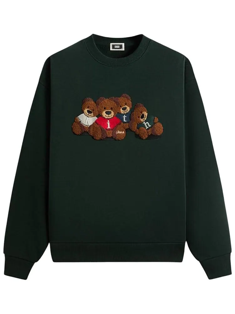 Толстовка Kith Kithmas Teddy &amp; Friends Nelson Crewneck — изображение 1 из 1, зеленый