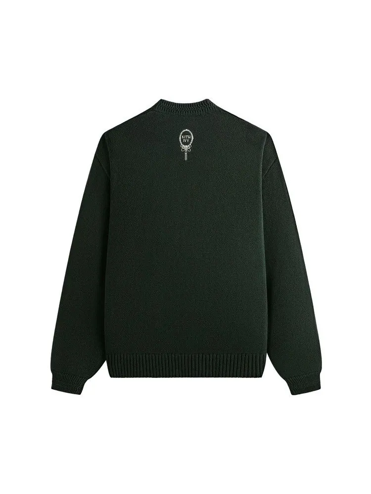 Свитер Kith Ivy Emblem Crewneck Sweater — изображение 2 из 2, зеленый
